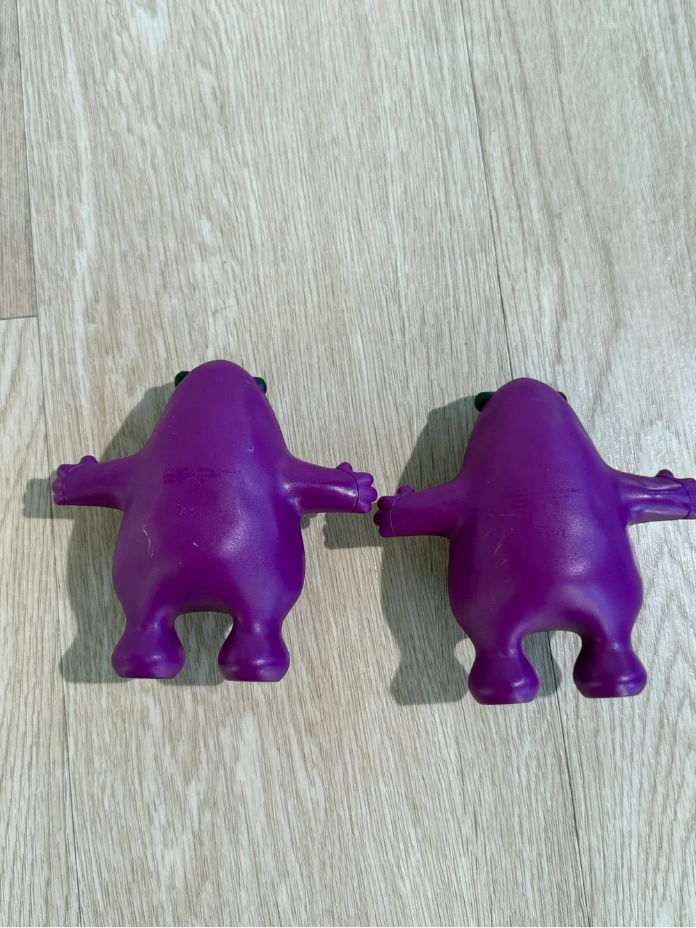 Lot of 2 Grimaces McDonald’s Happy Meal Toy Flea Market Toys Cactus Jack 2022